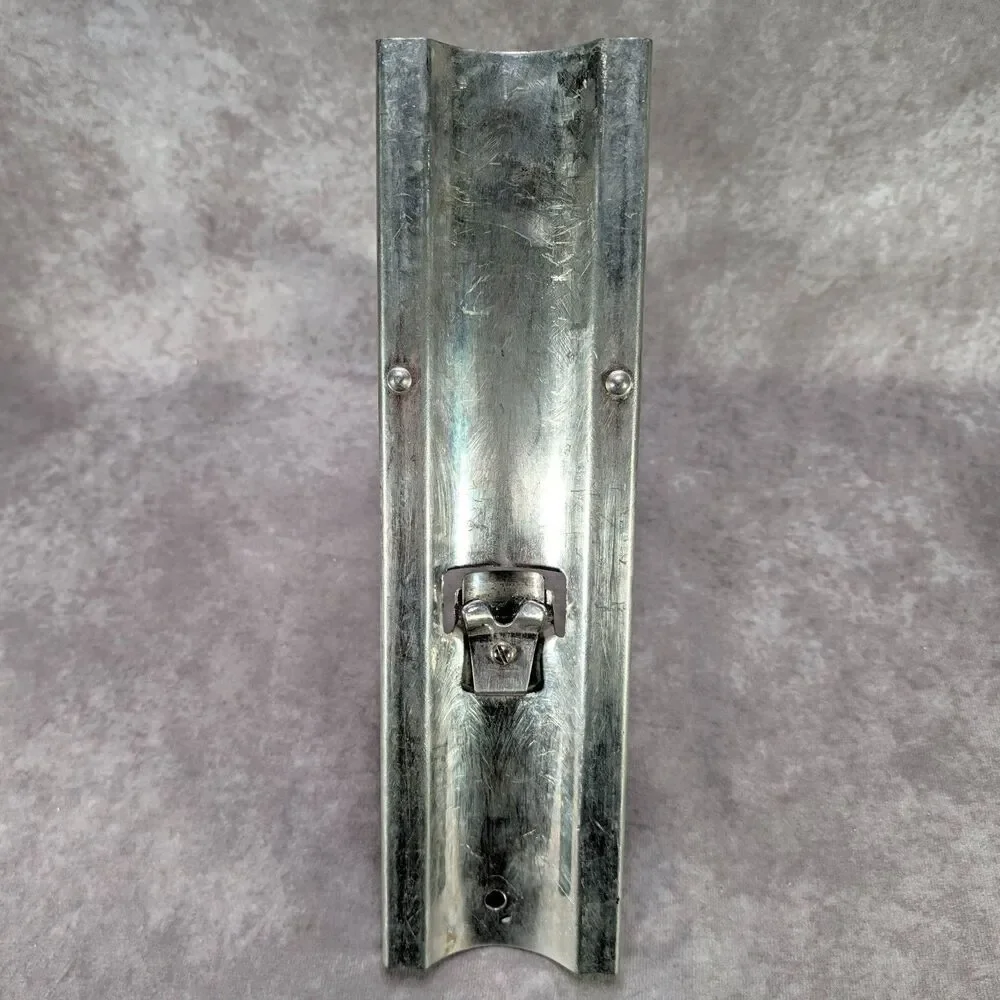 Vintage Dandy Corn Cutter Clamp On Desk Table Top Mount Silver Metal Kitchen USA